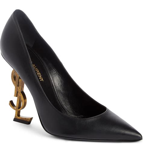 women's ysl heels price|yves saint laurent black heels.